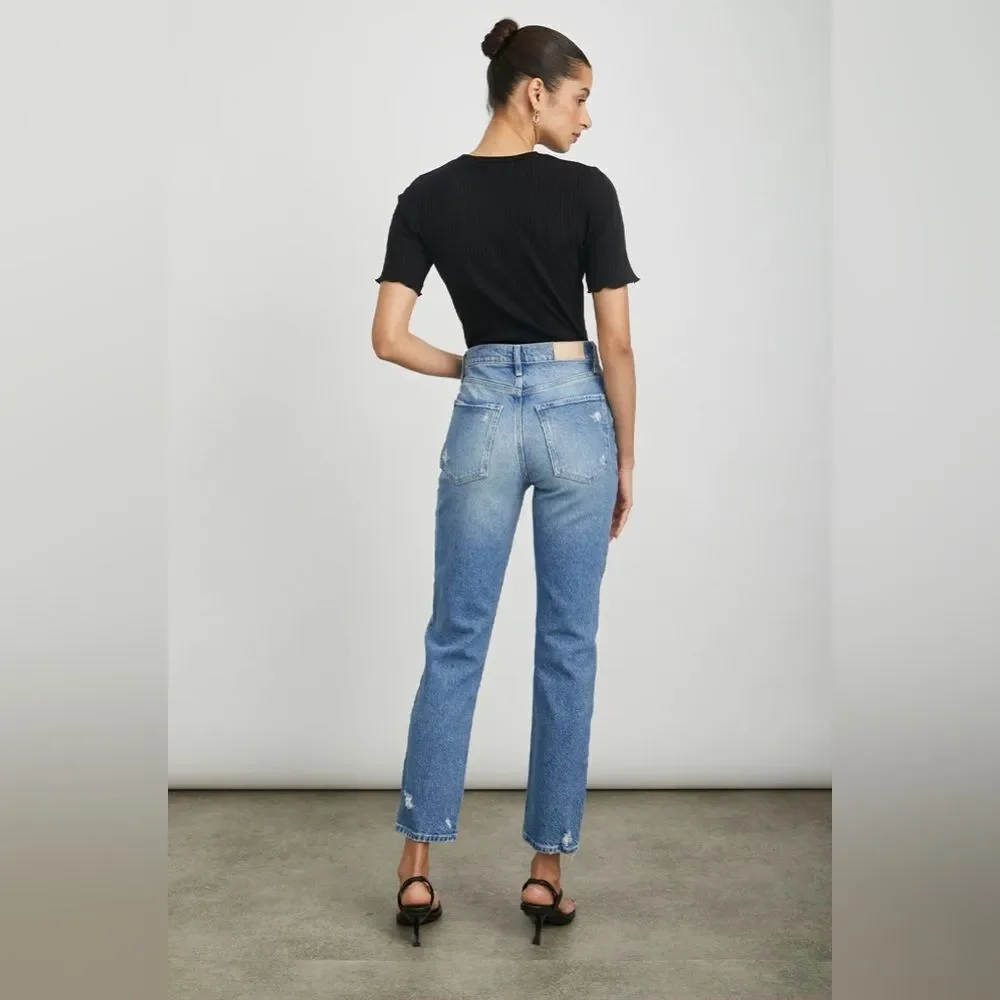 RAILS Melrose Classic Slim Arctic Distress